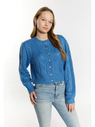 myMo Damen Strickcardigan in Himmelblau