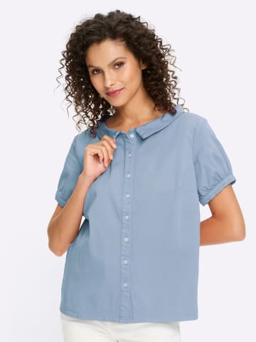 Heine Bluse in eisblau