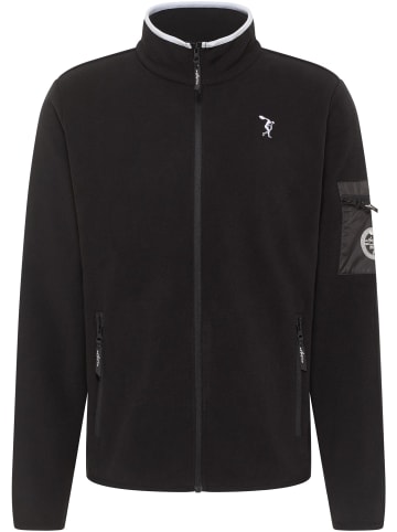 Carlo Colucci Sweatjacke Drescher in Schwarz