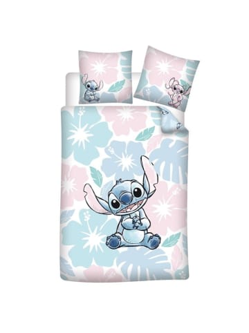Lilo & Stitch Lilo & Stitch Bettwäsche-Set Bettbezug 140 cm x 200 cm in Blau