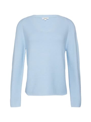S.OLIVER RED LABEL Pullover in Blau