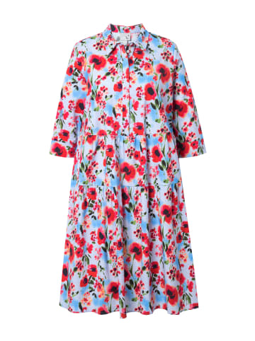 Ulla Popken Hemdblusenkleid in mohnrot