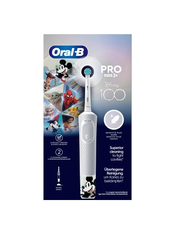 Oral-B Elektrische Kinderzahnbürste "Vitality Pro 103 Kids" Disney SE in Weiß