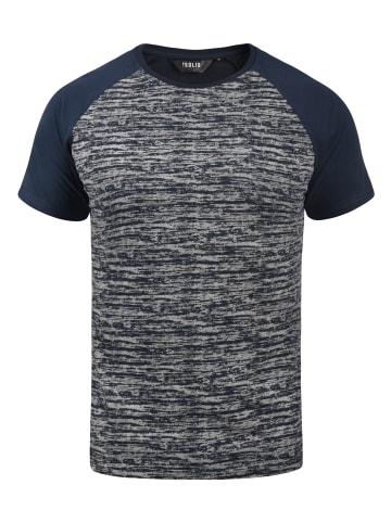 !SOLID Rundhalsshirt in blau