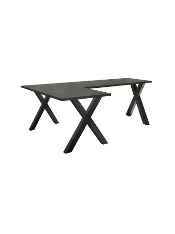 58 aufm Kessel ECKSCHREIBTISCH Ede 5 190 x 140 x 75 Computertisch Graphit