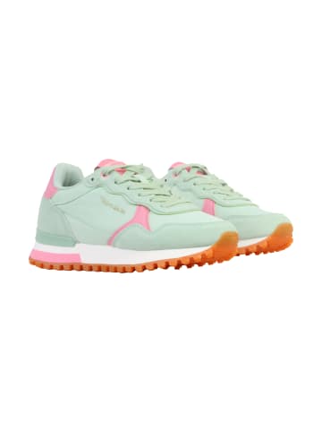 Teddy Smith Leder-Sneaker Blau