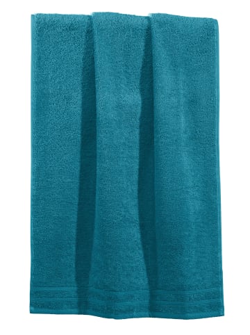 Erwin Müller Velours-Frottier Liegetuch Heidelberg in petrol