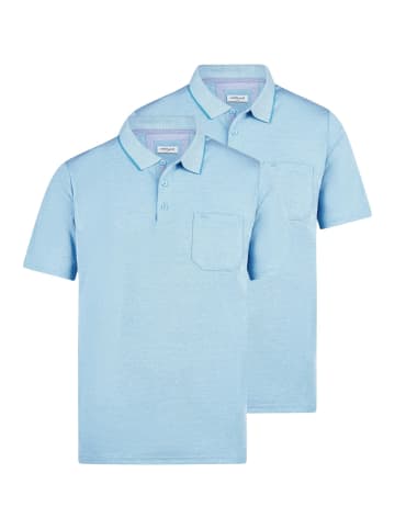 Redmond Poloshirt Basic in Hellblau