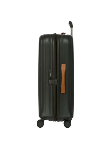 BRIC`s Taormina - 4-Rollen-Trolley M 69 cm erw. (blau) in olive