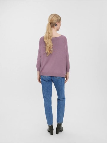 Vero Moda Langarmshirt in elderberry