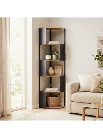 CALICOSY Eckregal EKLO in Helles Holz - (W) 40 x (H) 172 x (L) 40 cm