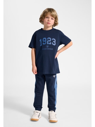 Hummel T-Shirt Hmljr Graphic Kinder in DRESS BLUES
