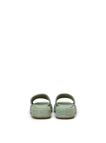 Marc O'Polo Plateau-Slides Model Larissa in light sage