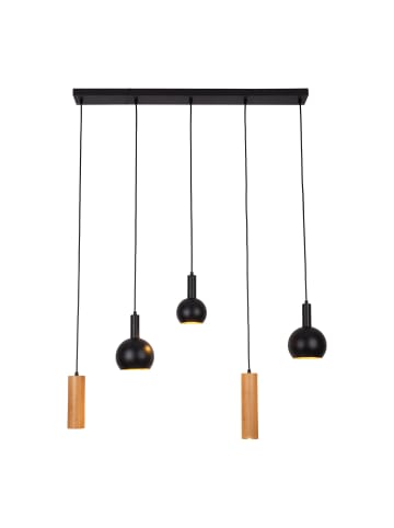 näve Pendelleuchte "CUSCO" in schwarz - (L)95 cm x (B)15 cm x (H)150 cm