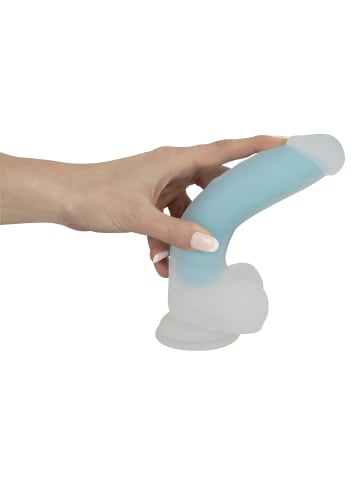 You2Toys Dildo Glow in the Dark in transparent