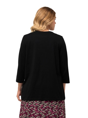 Ulla Popken Shirt in schwarz