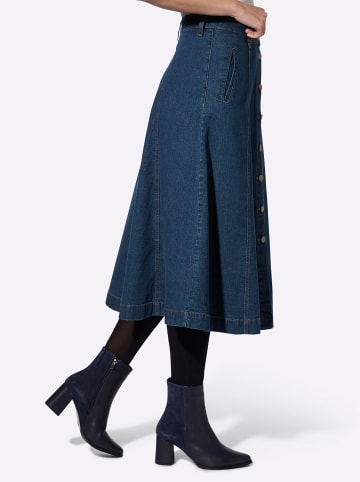 WITT WEIDEN Jeansrock in blue-stone-washed