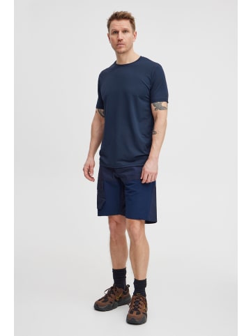 North Bend T-Shirt NBElwin M S/S Tee in Blau