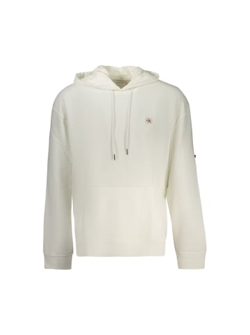 Calvin Klein Weiß Baumwolle Herren Sweatshirt