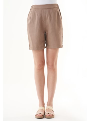 Organication Shorts "WOR15025" in Tieftaupe