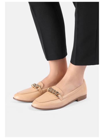 INUOVO Slipper in Hellbraun