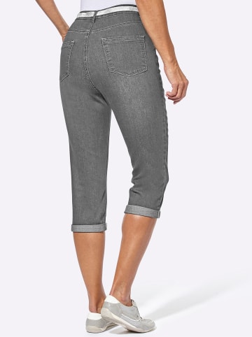 WITT WEIDEN Caprijeans in grey denim