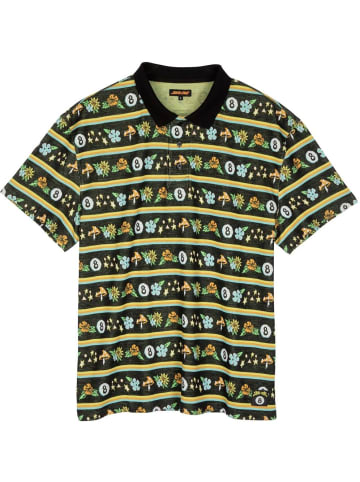 Santa Cruz T-Shirt "Winkowski Trip Stripe Polo" in Multicolor