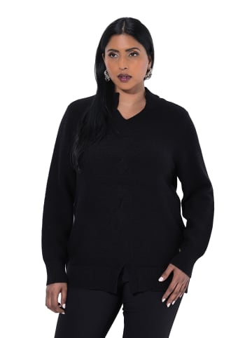 Ulla Popken Pullover in schwarz