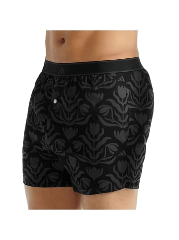 adidas 2er Pack Active Woven Boxer  in Schwarz