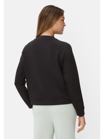 Camel Active Sweatshirt mit Raglanärmeln in Schwarz