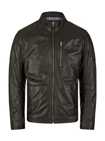 HECHTER PARIS Lederjacke in black