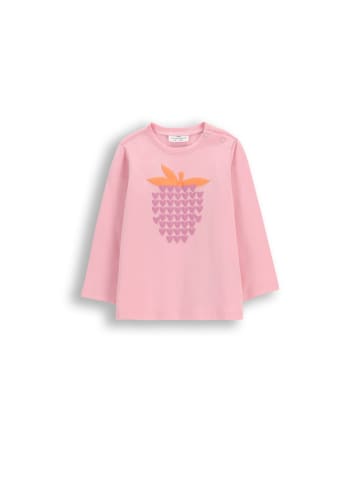 Coccodrillo Langarmshirt in gedämpftes Rosa