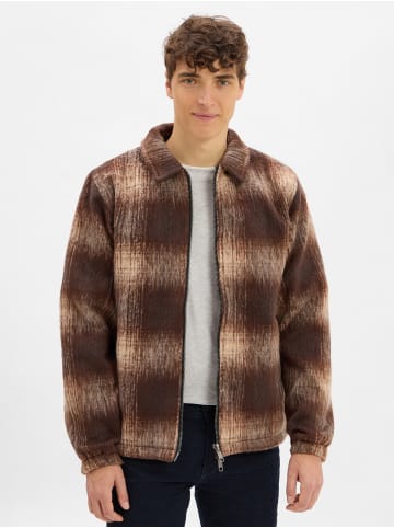 Santa Cruz Hemdjacke Hideout in braun beige - 0001