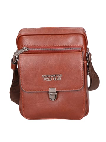 Northampton Polo Club Schultertasche in COFFEE