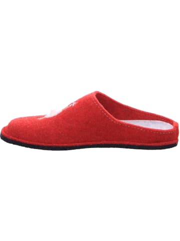 Tofee Pantoffel in rot