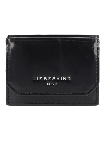 LIEBESKIND BERLIN Lora Geldbörse RFID Schutz Leder 10 cm in black