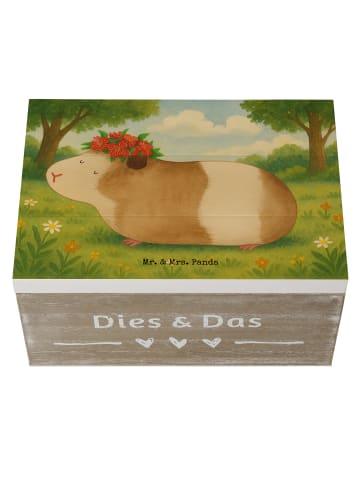 Mr. & Mrs. Panda Geschenkbox Meerschweinchen Weisheit Design ohn... in Weiß