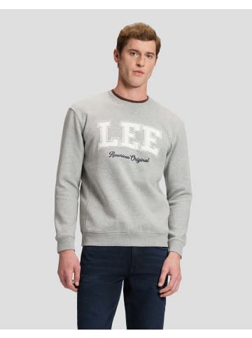 Lee Sweatshirt Lee Original Crew in Mid Grey Mele