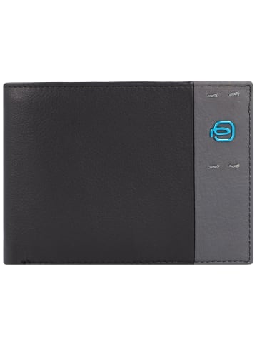 Piquadro Pulse Geldbörse Leder 12 cm in black