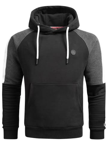 Alessandro Salvarini Sweatshirt Alessandro Salvarini Herren Hoodie AS311 in Schwarz