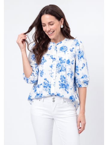 usha BLUE LABEL Women Blouse in Multicolor Sky Blue