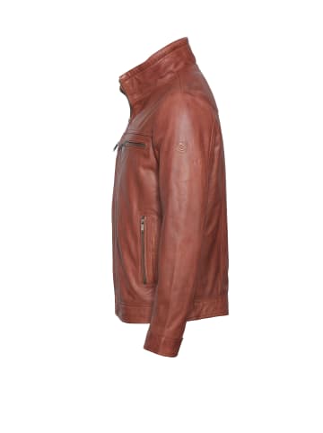 Bugatti Lederjacke BUMATTI in Cognac