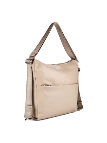 Mandarina Duck MD20 Schultertasche Leder 32.5 cm in warm taupe