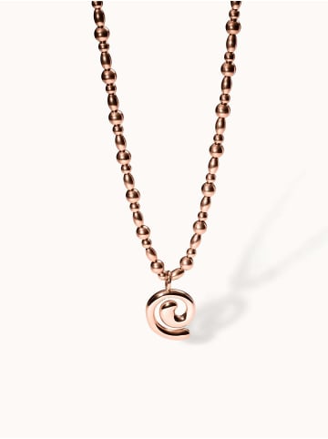 PURELEI Kette Swirl 40-45 in Rosegold
