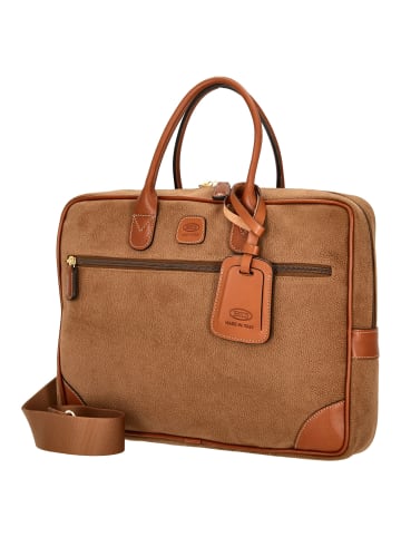 BRIC`s Life Briefcase - Aktentasche 38 cm in camel