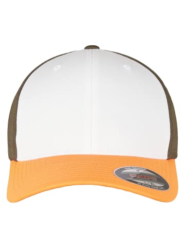 Flexfit Flexfit - Flexfit in neonorange/white/olive