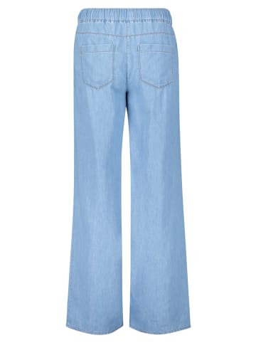 BETTY & CO Casual-Hose mit elastischem Bund in Light Blue Denim
