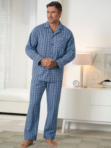 WITT WEIDEN Pyjama in blau-kariert