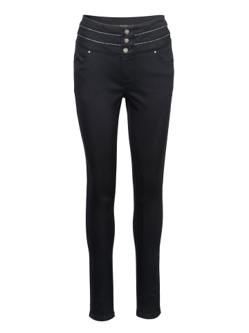 KOROSHI Schärpenhose in schwarz