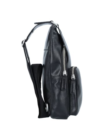 PICARD Buddy Umhängetasche Leder 15 cm in schwarz